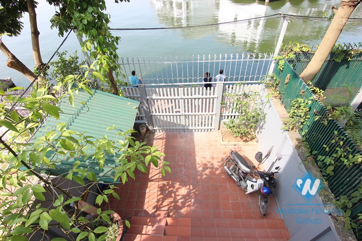 Newly renovated house beside the lake for rent in Westlake, Tay Ho area, Hanoi